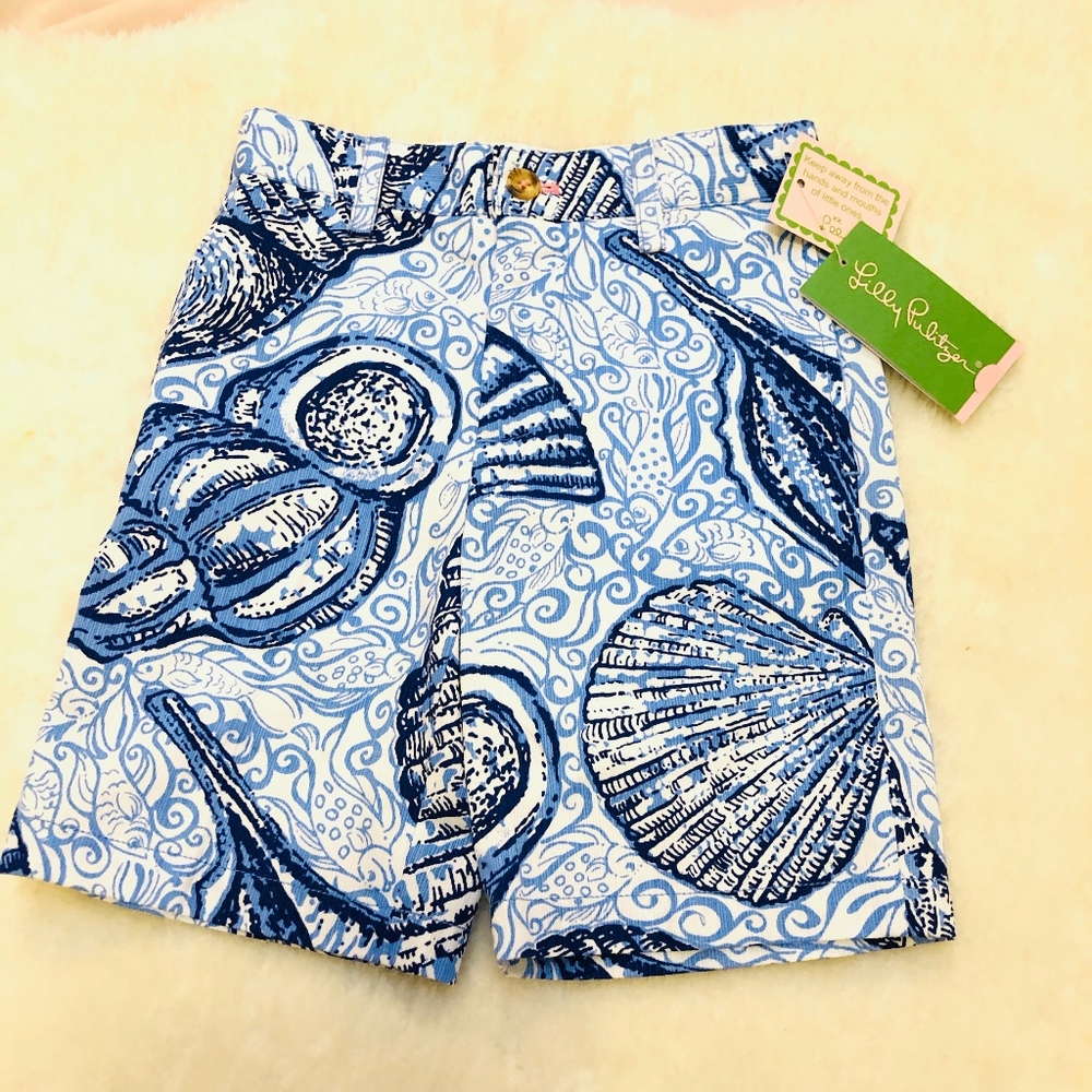 NWT Lilly Pulitzer boys beaumont shorts size 3